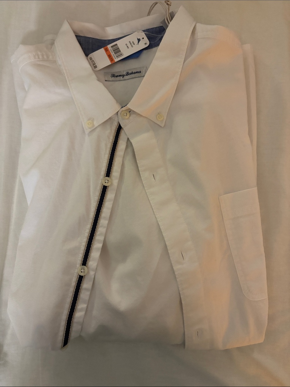 Tommy Bahama Men's White Button-Down NWT